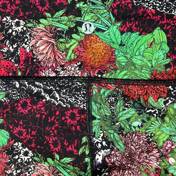 Lululemon Wunder Under Hi-Rise 1/2 Tight 17" Zen Garden Multi | SIZE 4 - Picture 6 of 6